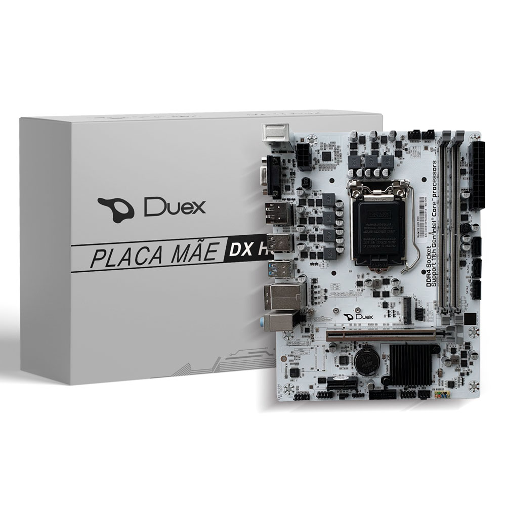 Placa Mãe DX H510ZG PRO M.2 Intel LGA 1200 DDR4 - Duex