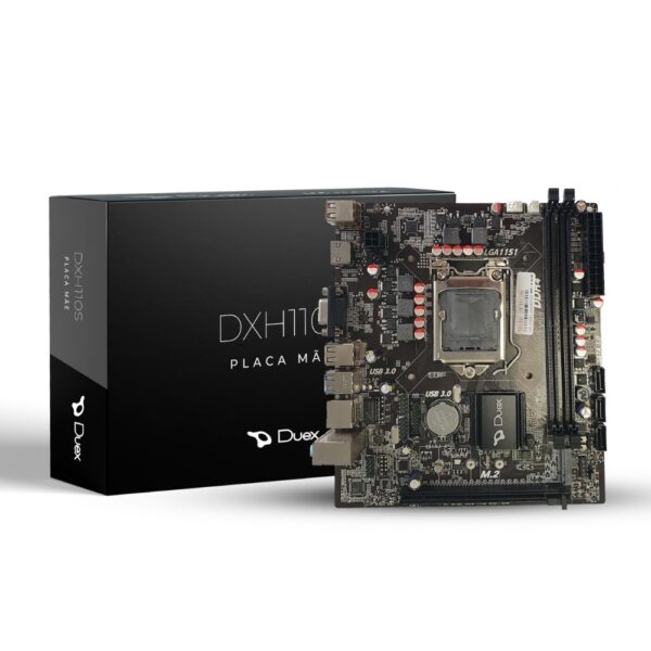 Placa Mãe DX H110S Intel LGA 1151 DDR4 M.2